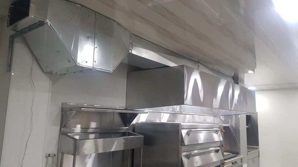 Ducterías industriales para cocinas y fábricas en Bogotá